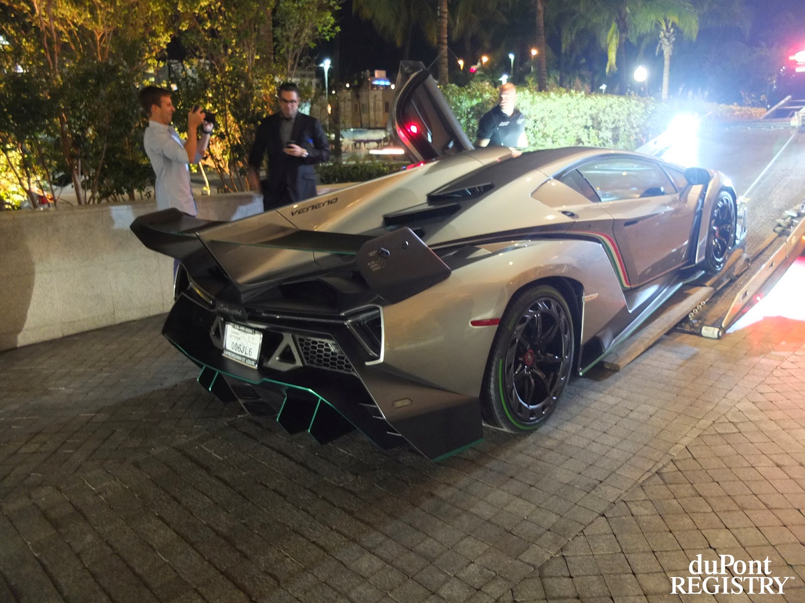 1st US Lamborghini Veneno Delivered With Green Trim