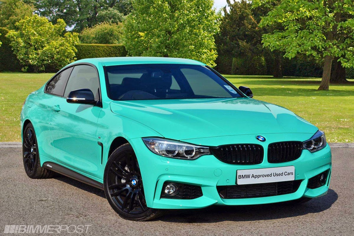 Very Individual BMW 435i In Mint Green