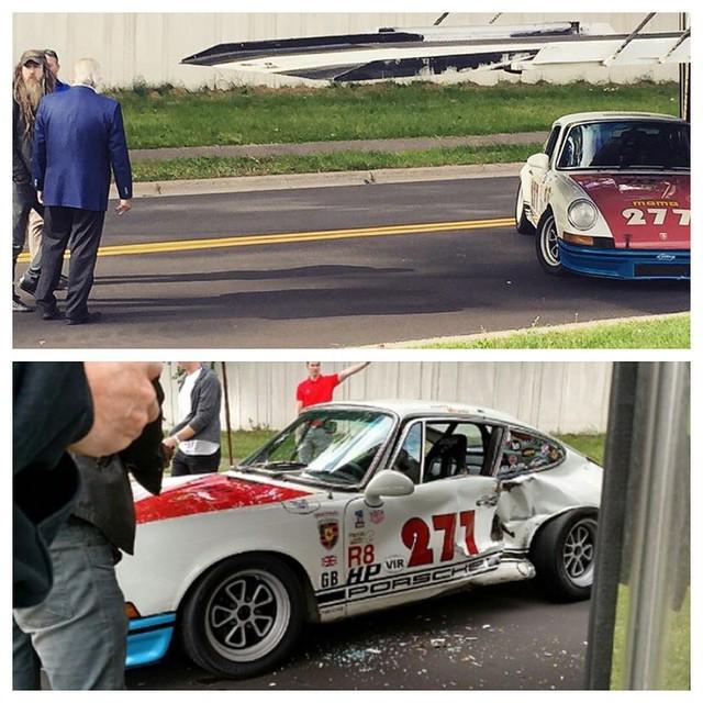 Magnus Walker Crashed His Porsche 911 "277" Into A Truck [Video]