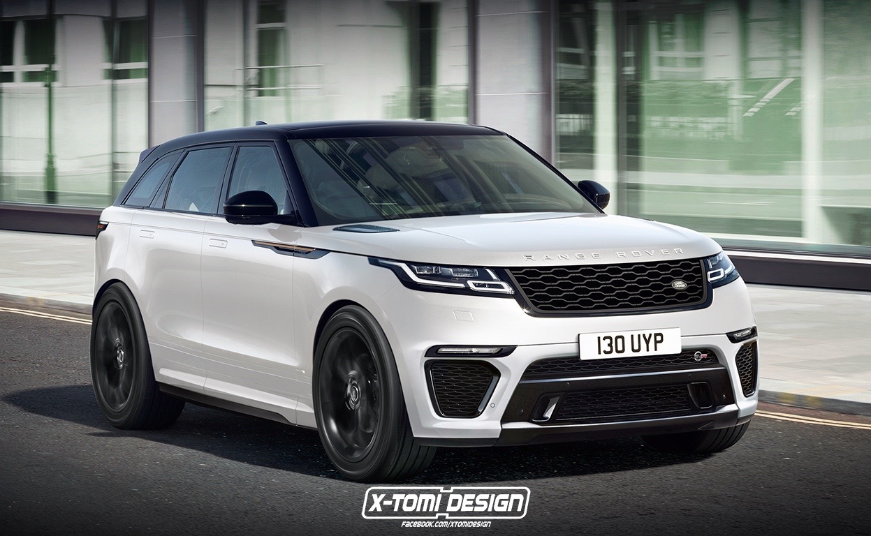 Range Rover Velar SVR render