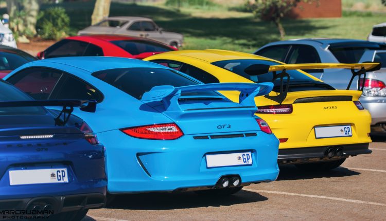 yellow porsche 991 gt3 rs south africa