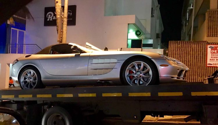 mercedes mclaren slr roadster south africa