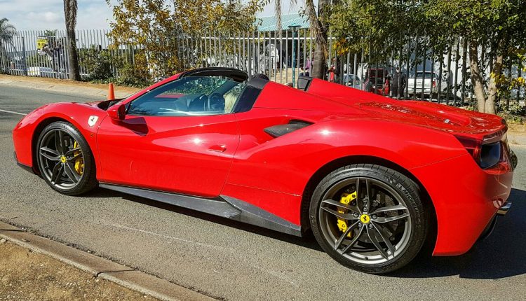 ferrari 488 spider south africa