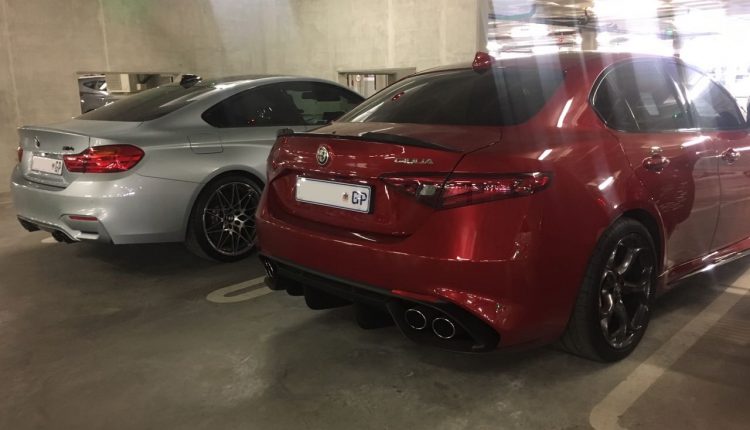 bmw m4 competition alfa romeo giulia qv south africa