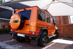 orange mercedes benz g63 amg south africa