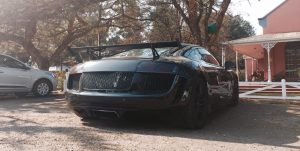 audi r8 with wing south africa