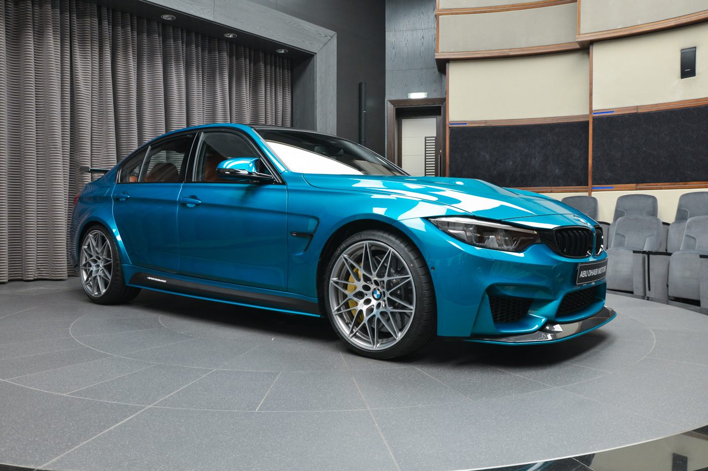 Atlantis Blue BMW M3 Looks Astonishing With M Performance Goodies