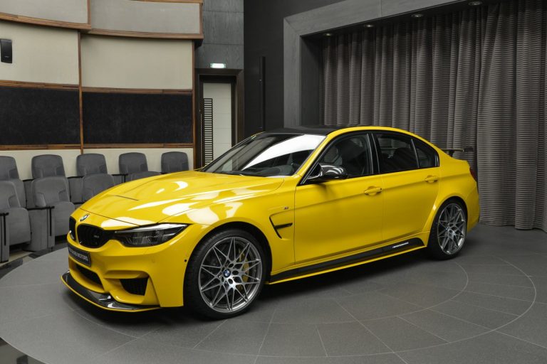 Bmw speed yellow