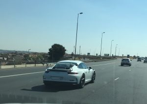 white porsche 991 gt3 rs south africa