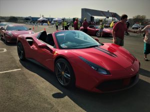 ferrari 488 spider kyalami south africa