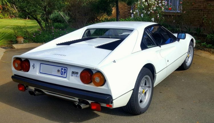 white ferrari 308 gtbi south africa