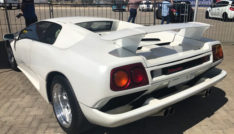 white lamborghini diablo south africa