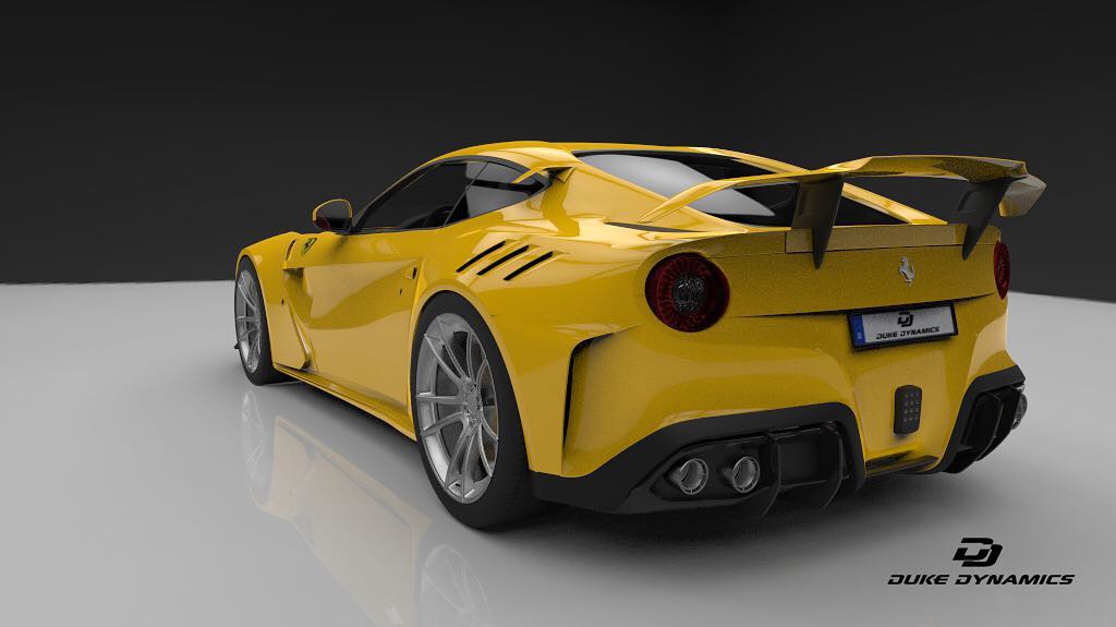 Duke Dynamics Tease Limited Ferrari F12 Wide Body Kit