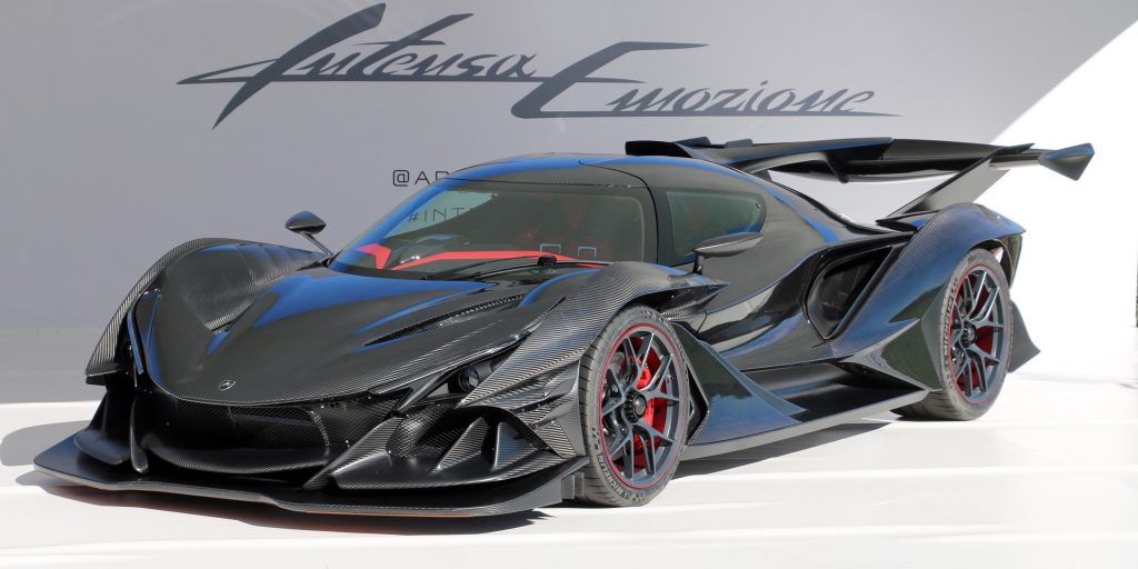 Apollo ie is a full carbon full v12 780 hp weapon