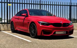 ferrari red bmw m4 south africa