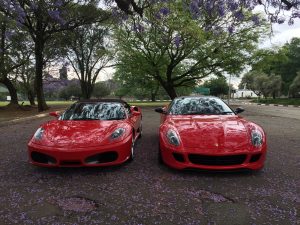 ferrari 599 and 430 spider south africa