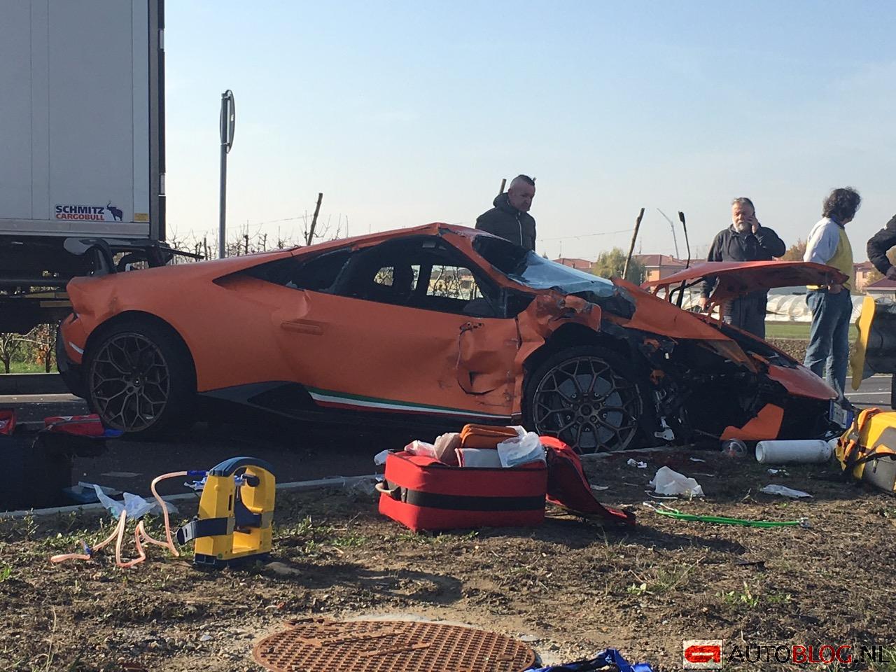 Arriba 77+ imagen lamborghini huracan accident - Abzlocal.mx