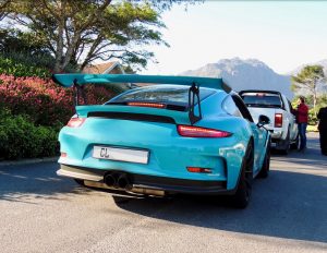 miami blue porsche gt3 rs south africa