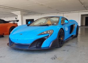 blue mclaren 675lt spider south africa