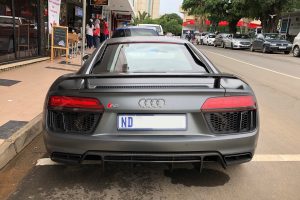 matte grey audi r8 v10 plus south africa