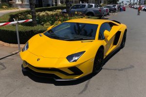 yellow lamborghini aventador s south africa