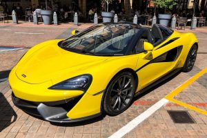 yellow mclaren 570s spider south africa
