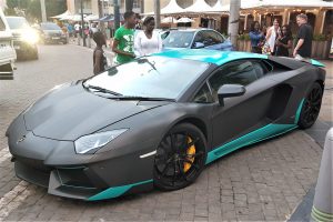 grey turquoise lamborghini aventador south africa