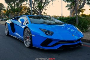blue lamborghini aventador s south africa