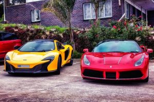 mclaren 650s ferrari 488 south africa