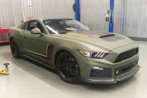 matte green ford mustang roush south africa