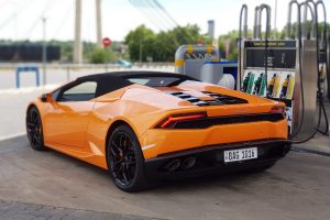 orange lamborghini huracan spyder south africa