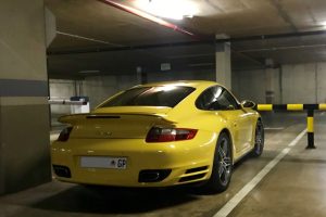 yellow porsche turbo south africa