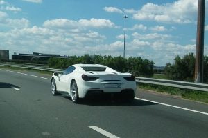 white ferrari 488 spider south africa