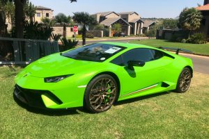 green lamborghini huracan performante south africa