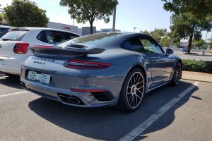 grey porsche turbo s south africa