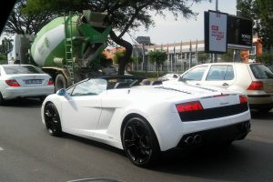 white gallardo spyder south africa