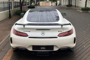 white mercedes-amg gt r south africa