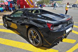 black ferrari 488 spider south africa