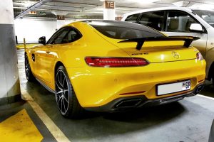 solar beam yellow mercedes-amg gts south africa
