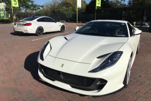white bmw ferrari 812 superfast south africa