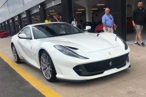 white ferrari 812 superfast south africa