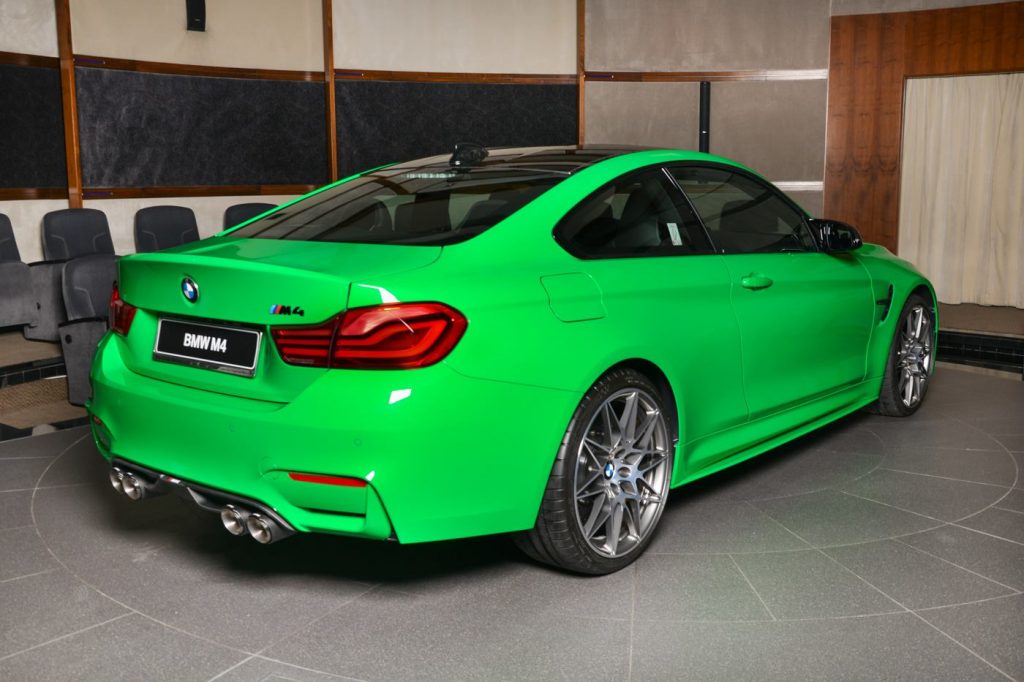 Bmw m4 green