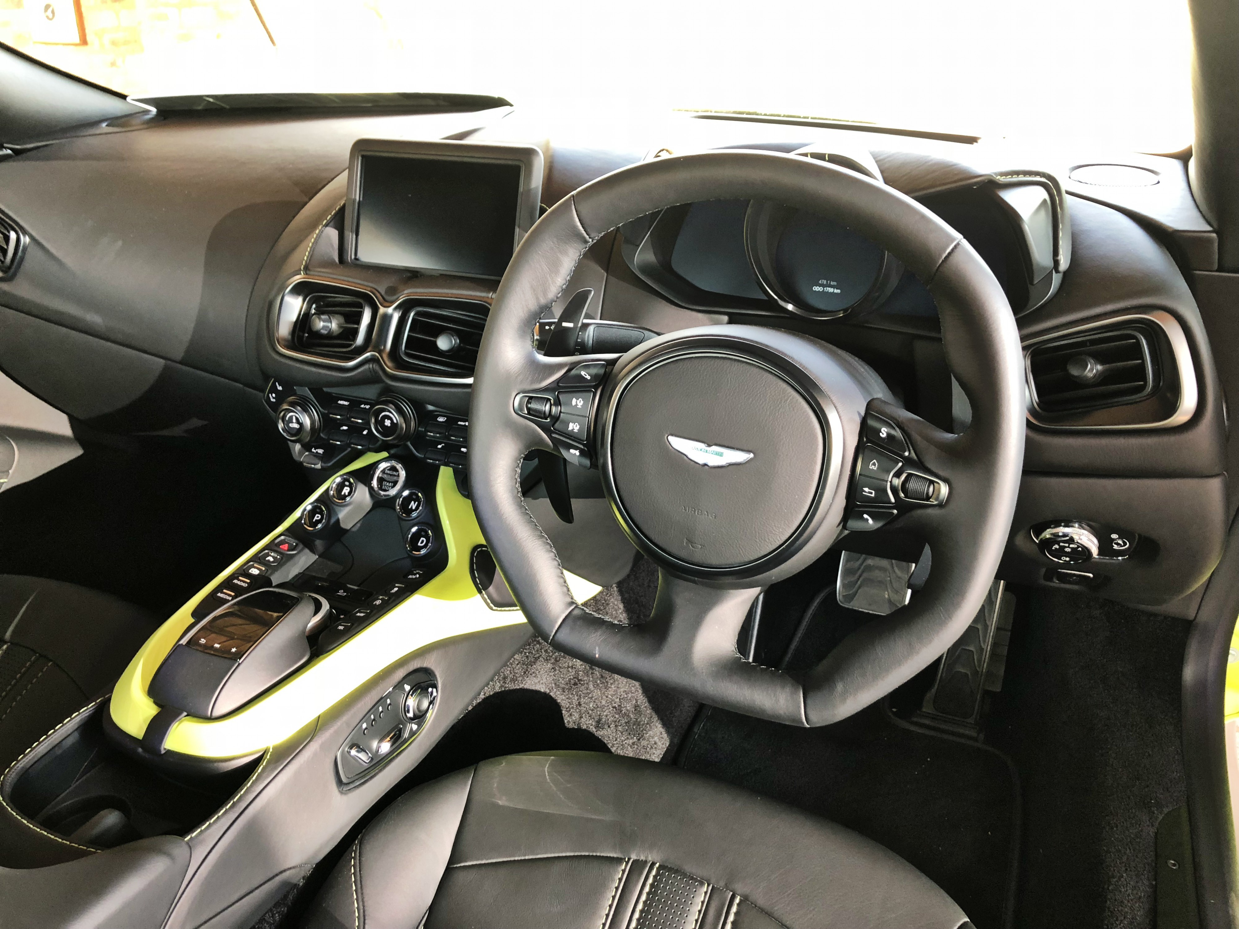 new aston martin vantage south africa lime essence