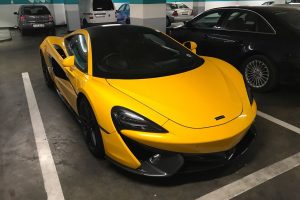yellow mclaren 570s south africa