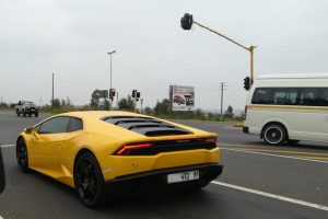 yellow lamborghini huracan south africa