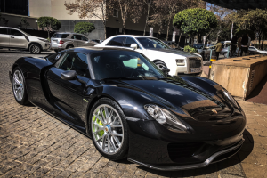 black porsche 918 spyder south africa