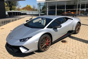 silver huracan performante south africa