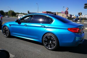 snapper rocks blue bmw m5 south africa