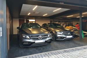 two mercedes-amg c63 s sedan south africa