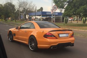 orange mercedes-benz sl65 amg south africa
